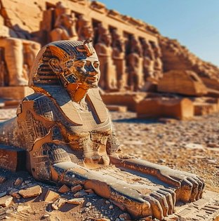 view ancient temple tomb from ancient egyptian times 2